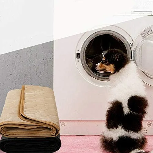 پد ادرار سگ و حیوانات خانگی راجندرام، قابل شستشو، ضخیم، ضد آب و ضد لغزش، مناسب آموزش توالت به توله سگ، یک عدد