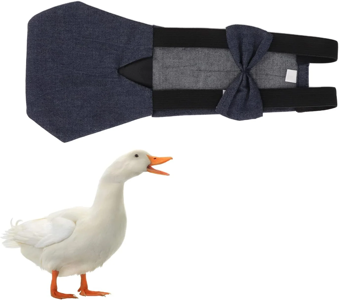 پوشک حیوانات خانگی QUAEDING، لباس ضد آب و قابل تنفس برای غاز و اردک، سایز M، با قابلیت شستشو و استفاده مجدد