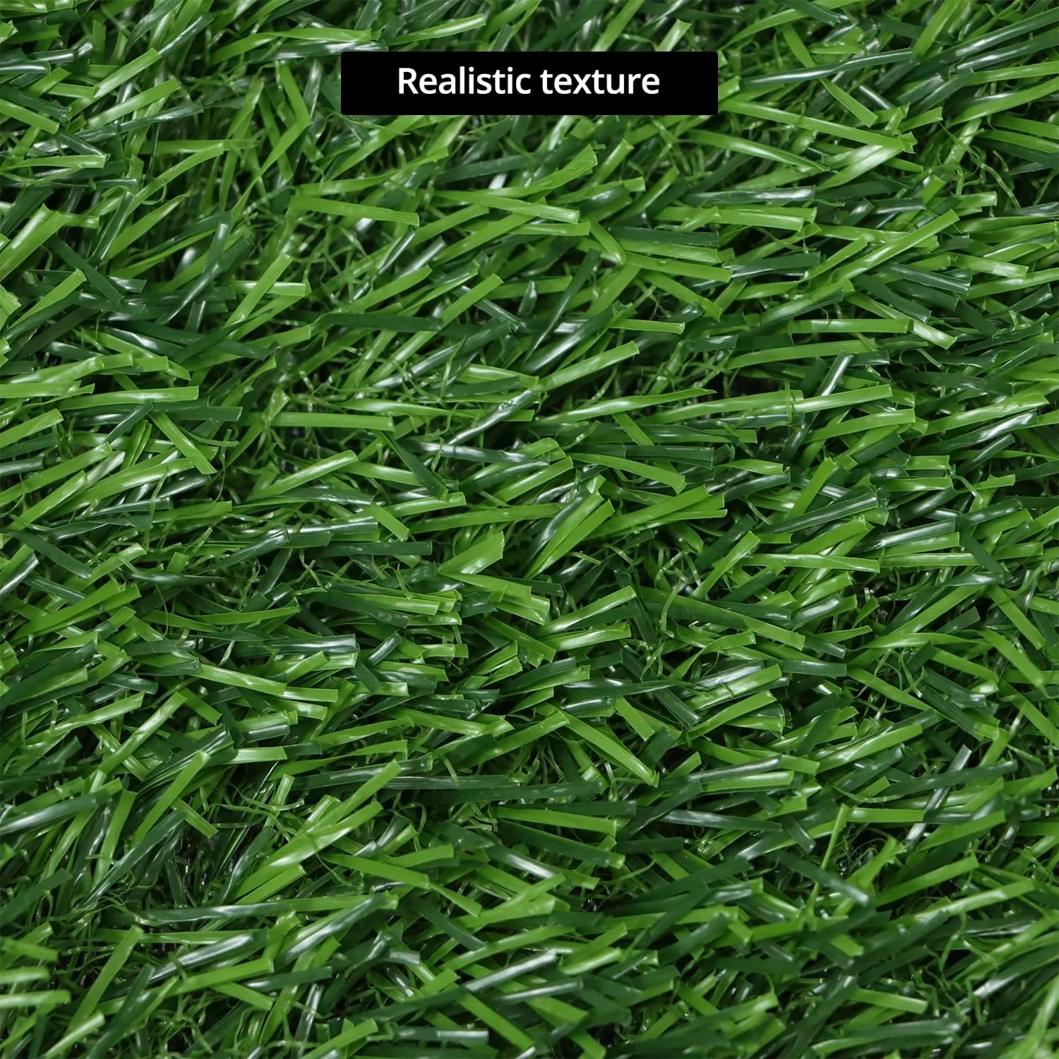 پد چمن مصنوعی سگ کیوورک، 2 عدد، 50x63 سانتی متر، قابل شستشو، چمن قابل استفاده مجدد با زهکشی عالی، نفوذپذیری بالای آب