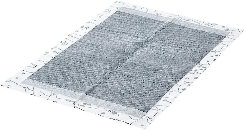 پدهای آموزش ادرار سگ کربنی سایز متوسط 45x30 سانتی متر (50 عدد)