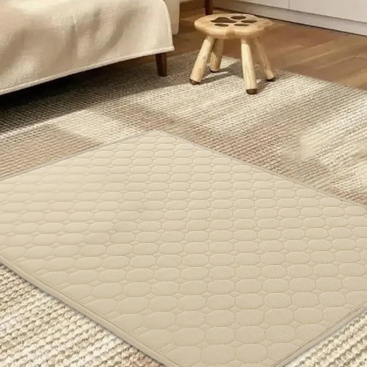 پد ادرار توله سگ - پد توالت گربه قابل شستشو | پد ادرار گربه ای قابل استفاده مجدد لوازم ضد آب حیوانات خانگی برای مسافرت در فضای باز و داخلی، خواب، بازی، زایمان، خانه، توله سگ، بچه گربه