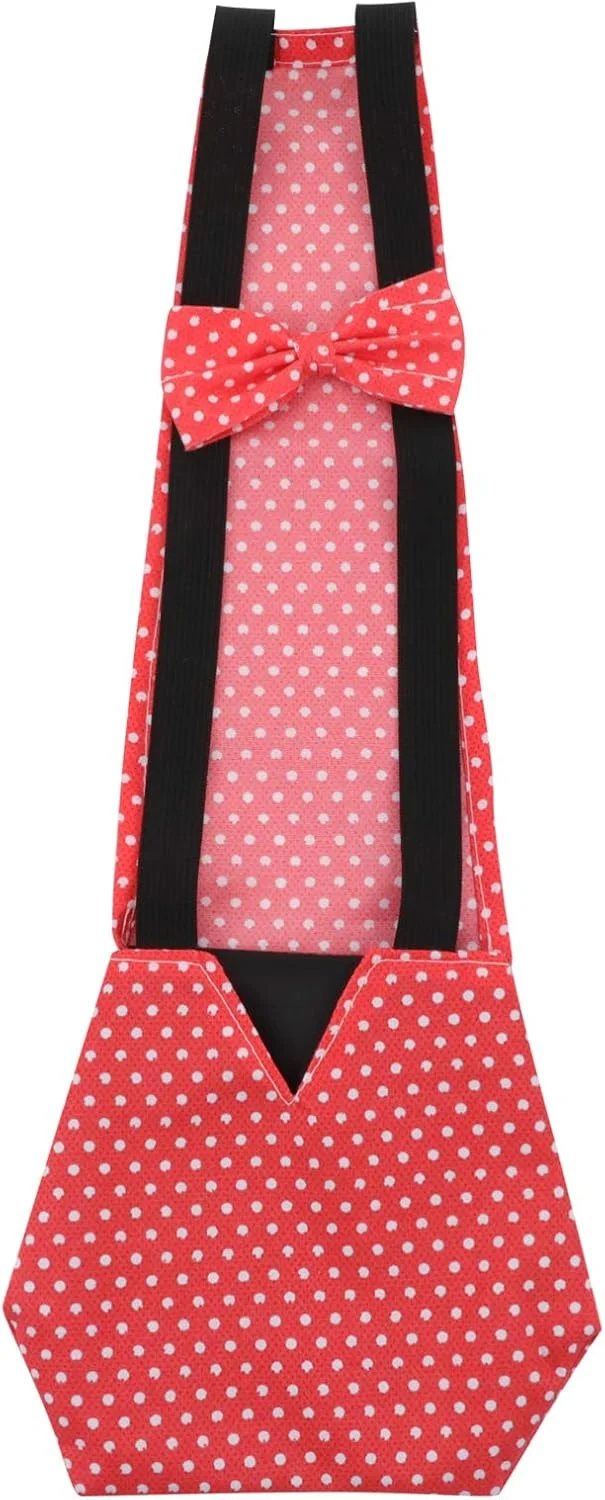 پوشک پارچه ای قابل تنظیم و شستشوی مجدد حیوانات خانگی، مناسب برای غاز، اردک، مرغ و خروس سایز L