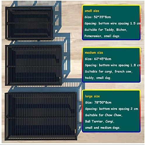 سینی آموزش توالت سگ با نگهدارنده پد - ایده آل برای آموزش در خانه، مناسب برای آپارتمان ها و بالکن ها، 95x62x8 سانتی متر، طراحی سفید با تمیز کردن آسان