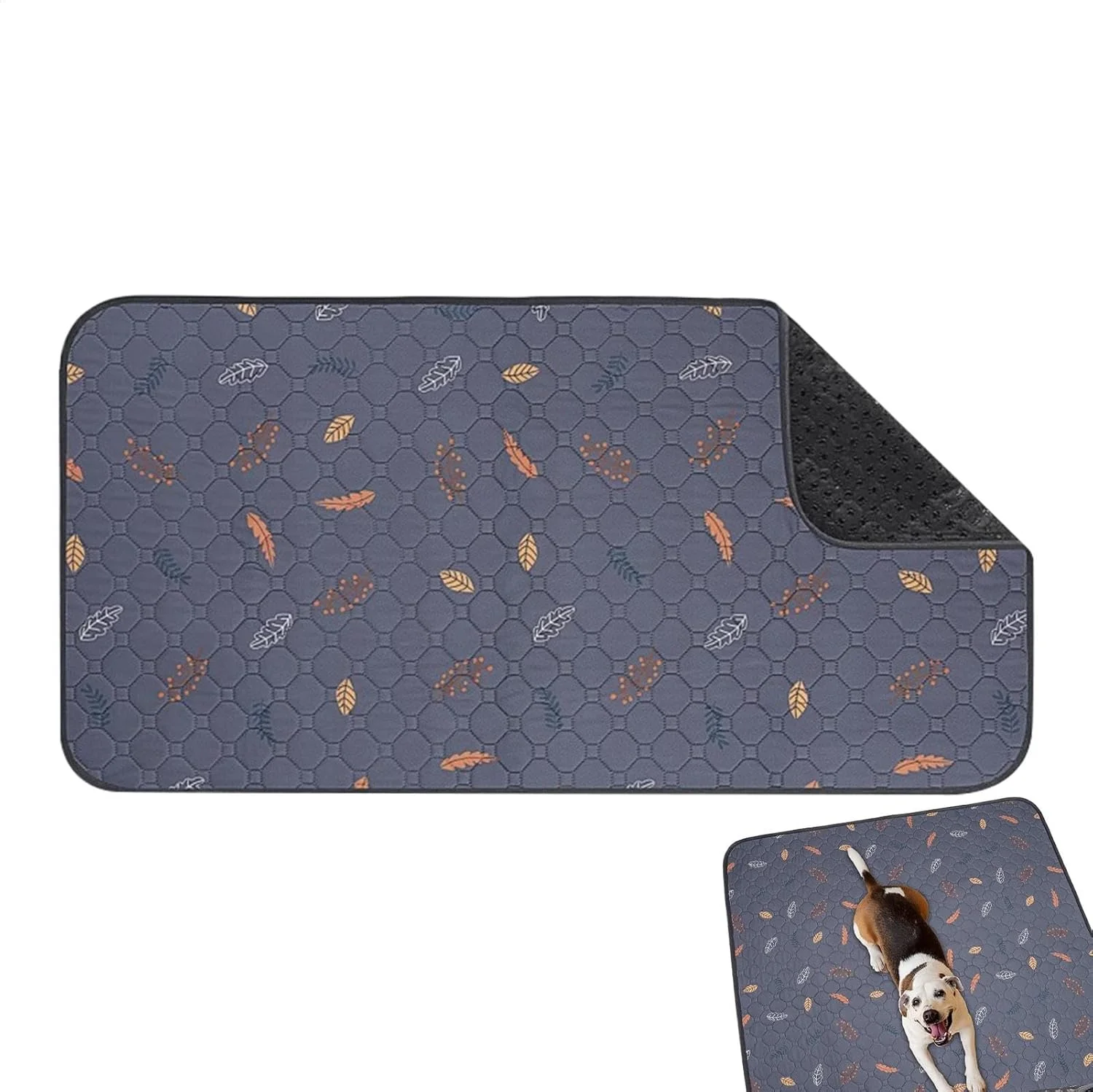 پد ادرار برای سگ - جاذب رطوبت برای قفس خرگوش - پد ادرار قابل شستشو با جذب فوق العاده، بستر ضد آب برای حیوانات کوچک