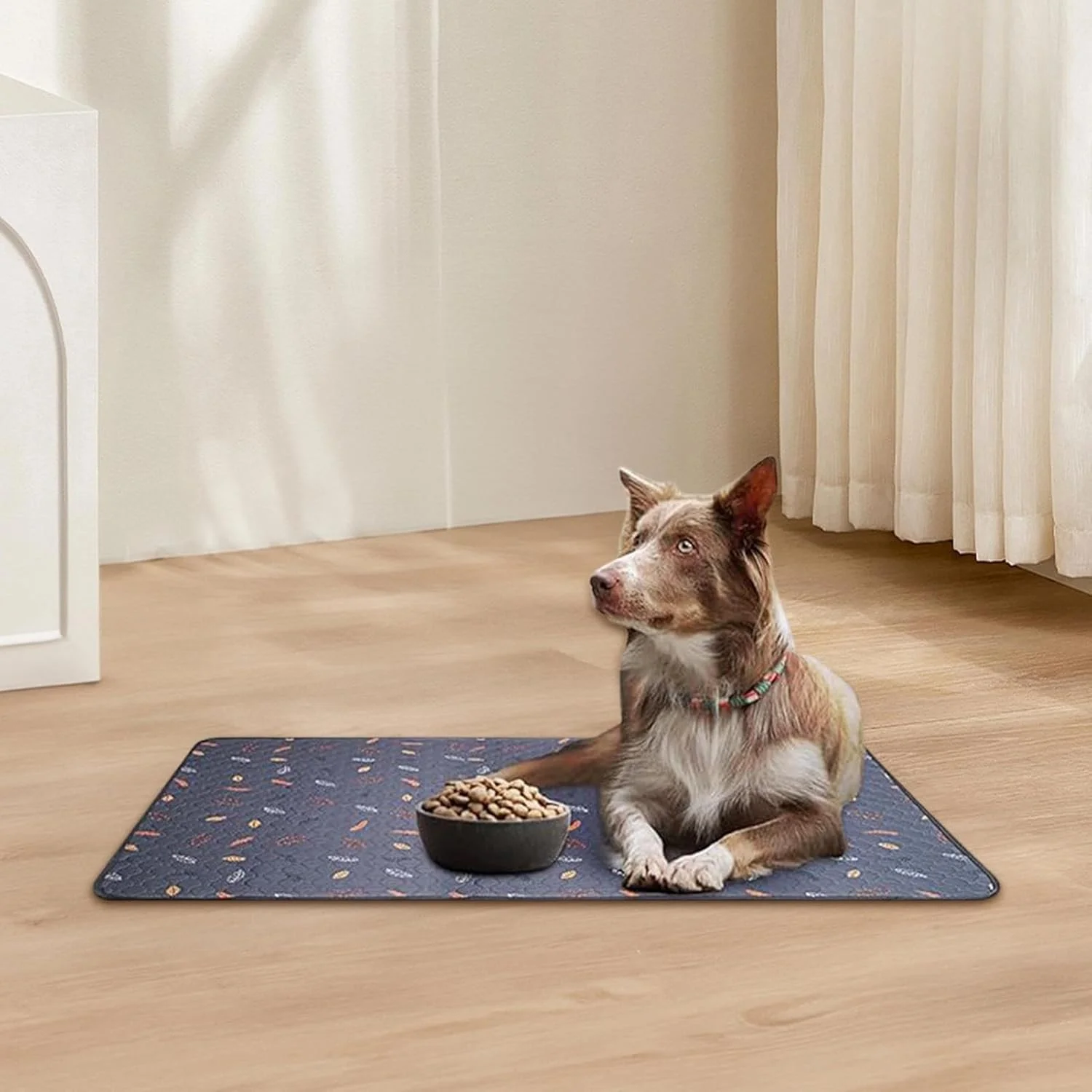 پد ادرار برای سگ - جاذب رطوبت برای قفس خرگوش - پد ادرار قابل شستشو با جذب فوق العاده، بستر ضد آب برای حیوانات کوچک