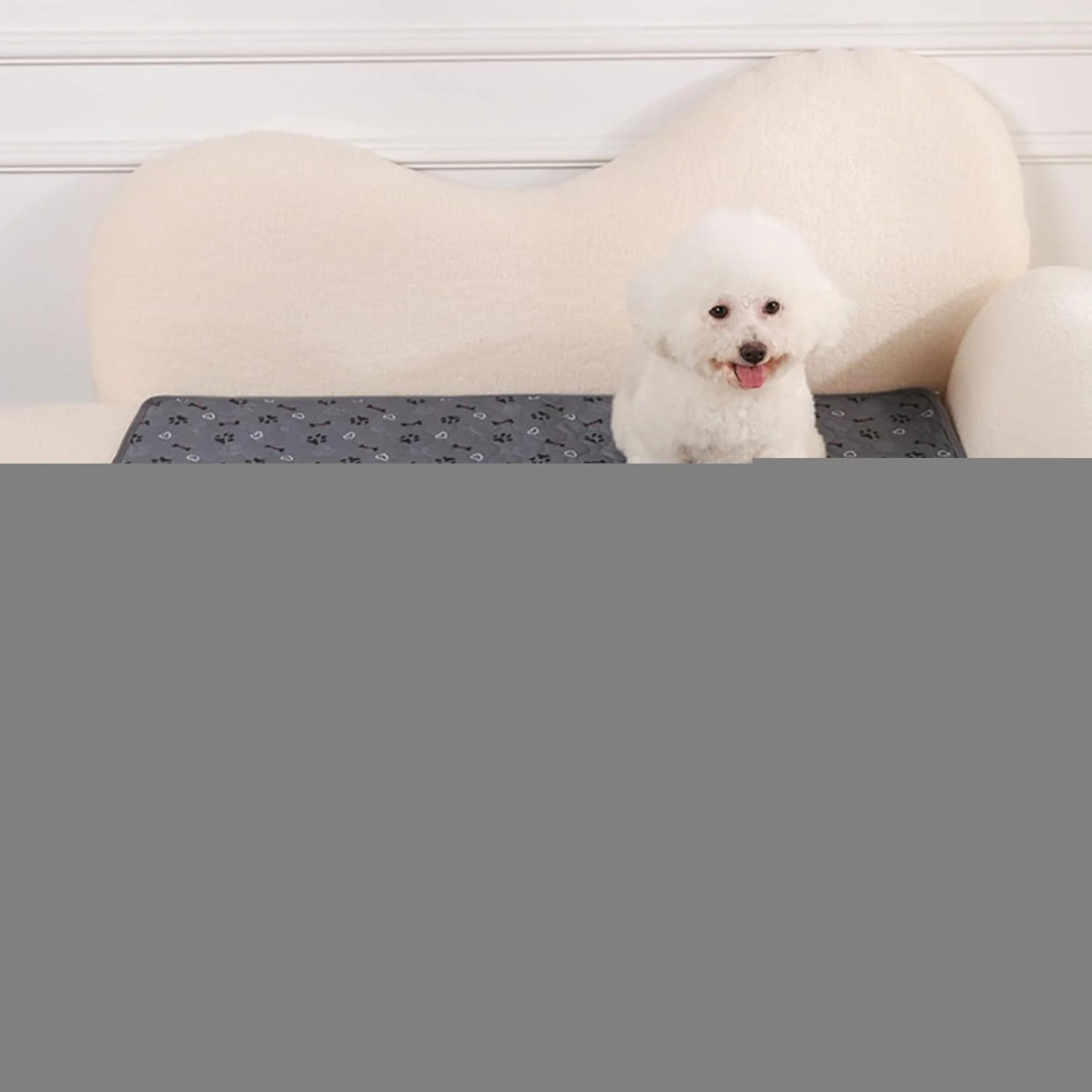 پد ادرار سگ - پد جاذب غیر لغزنده با قابلیت خشک شدن سریع و شستشو مناسب برای آموزش توله سگ، صندلی ماشین و مسافرت