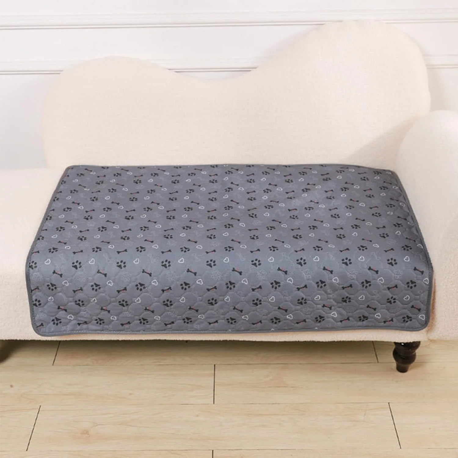 پد ادرار سگ - پد جاذب غیر لغزنده با قابلیت خشک شدن سریع و شستشو مناسب برای آموزش توله سگ، صندلی ماشین و مسافرت