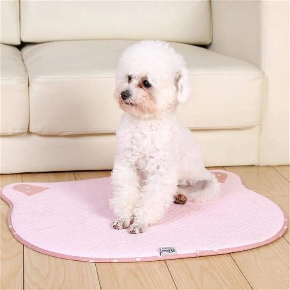 1 عدد پد خنک کننده تابستانی حیوانات خانگی، پتو قابل حمل سگ، تختخواب مبل یخی توله سگ، لوازم حیوانات خانگی Jinlyp (رنگ: زرد، سایز: M)