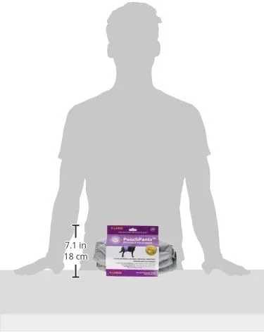 پوشک سگ نر سایز ایکس لارج، مناسب دور کمر 74 تا 89 سانتیمتر