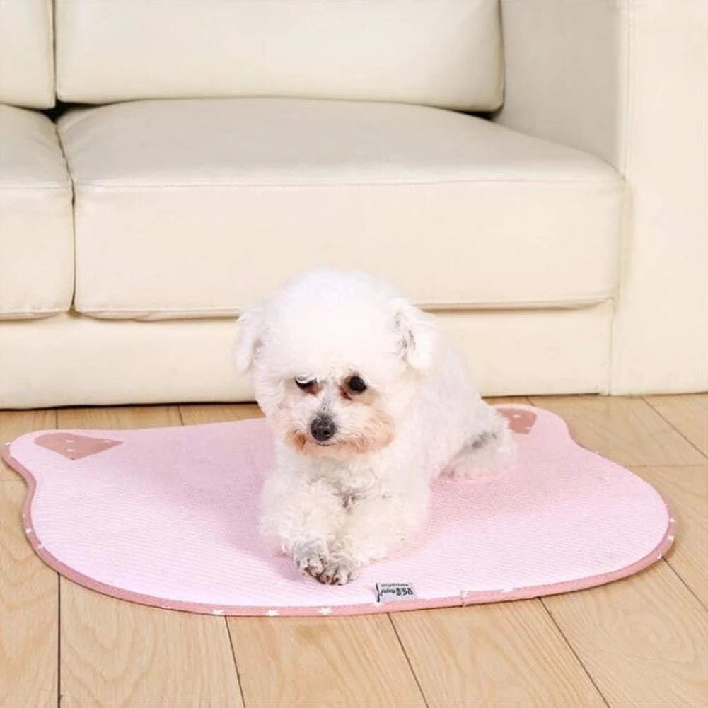 1 عدد پد خنک کننده تابستانی حیوانات خانگی، پتو قابل حمل سگ، تختخواب مبل یخی توله سگ، لوازم حیوانات خانگی Jinlyp (رنگ: زرد، سایز: M)