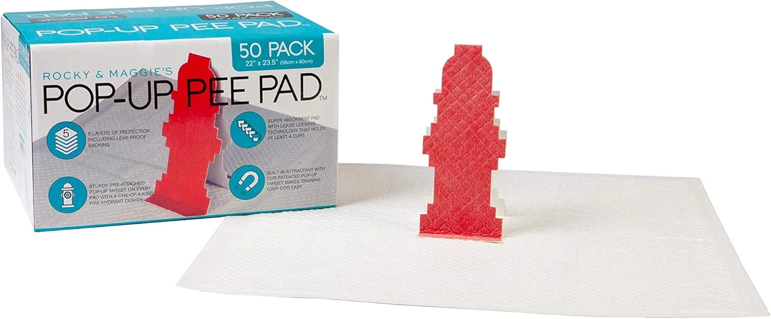 پد آموزش ادرار سگ، 50 عدد در جعبه