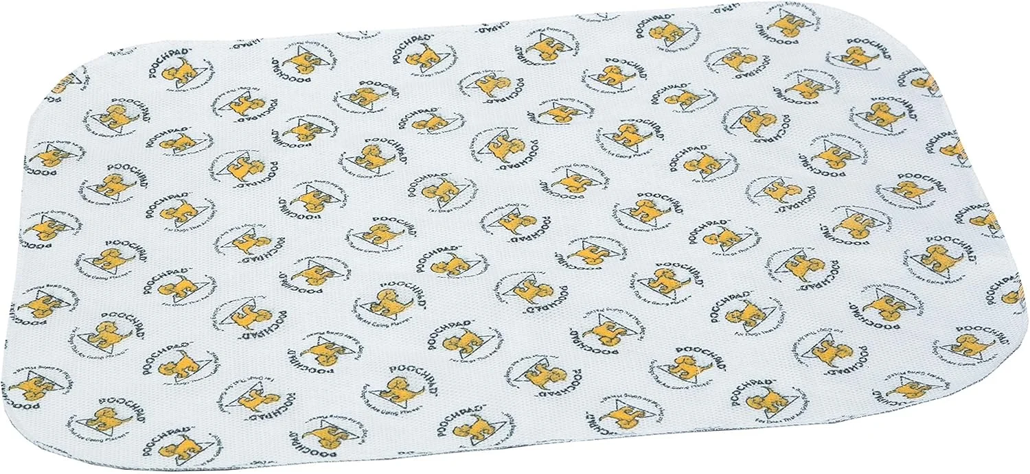 پد ادرار قابل شستشو و استفاده مجدد سگ پوچ پد (بزرگ، بسته 2 عددی) - کنترل بوی بی نظیر، پد آموزش ادرار ضد نشت برای توله سگ