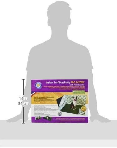 پد متصل شونده سیستم دستشویی چمن مصنوعی سگ داخل خانه، محافظ و دو پد دیواری