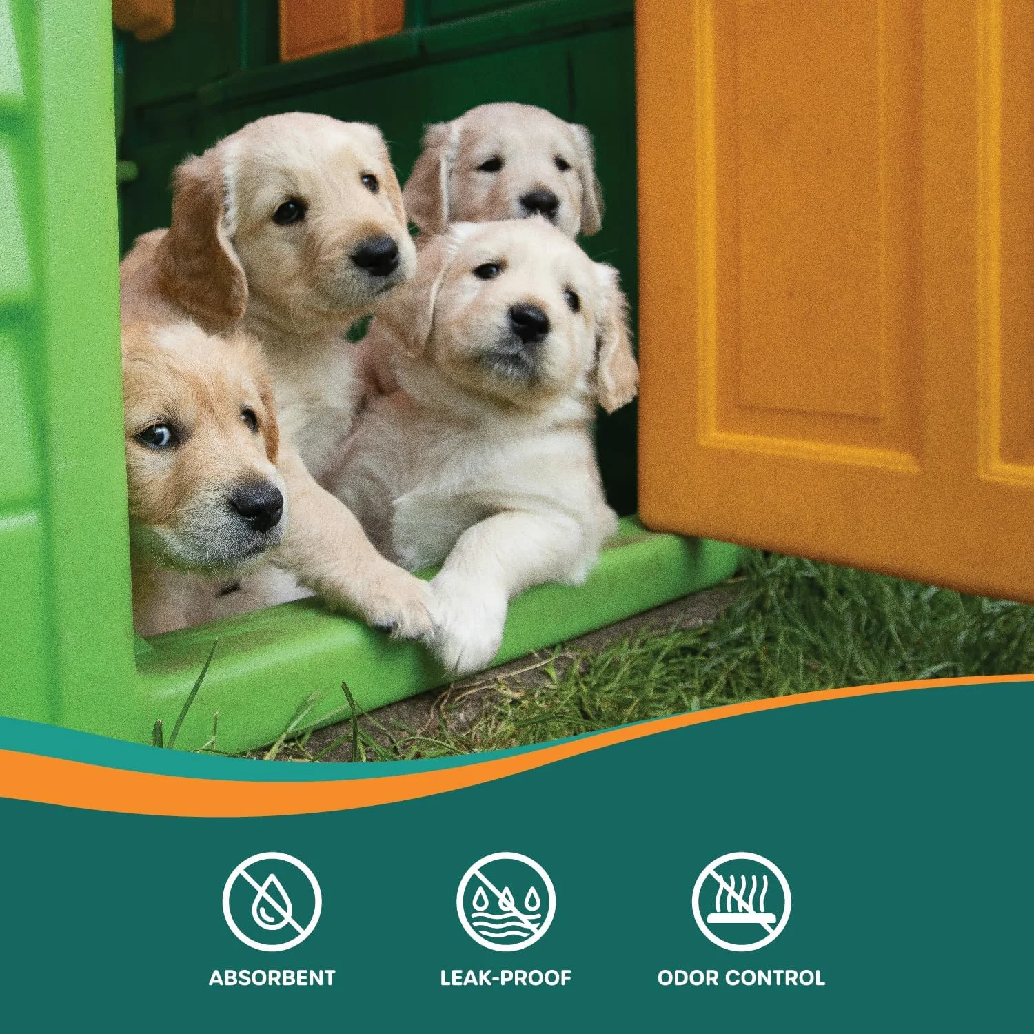 پدهای آموزشی حیوانات خانگی سایز ایکس لارج، 26 در 30 اینچ، 100 عددی