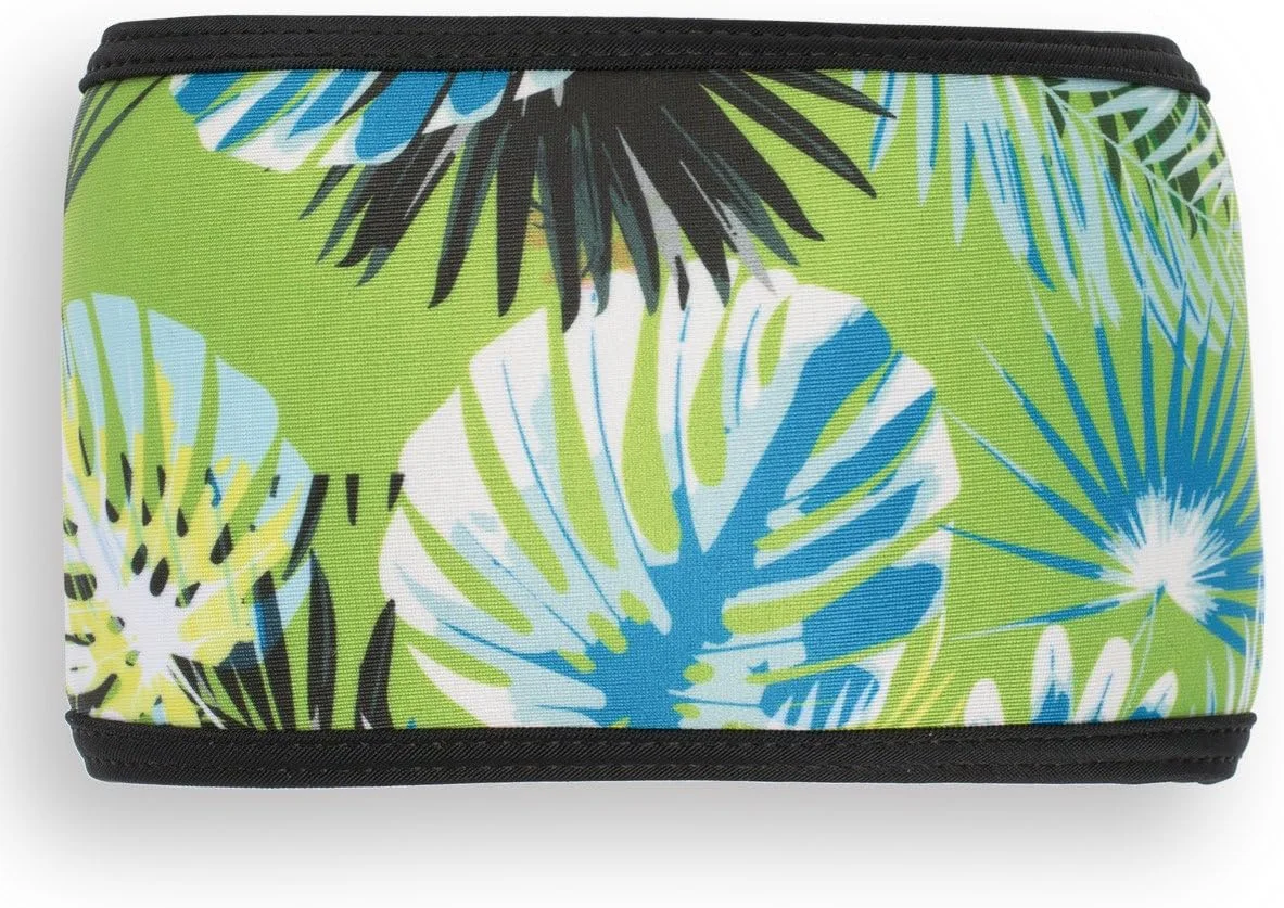 باند شکمی سگ نر PlayaPup، طرح گنجینه گرمسیری سبز، سایز بزرگ