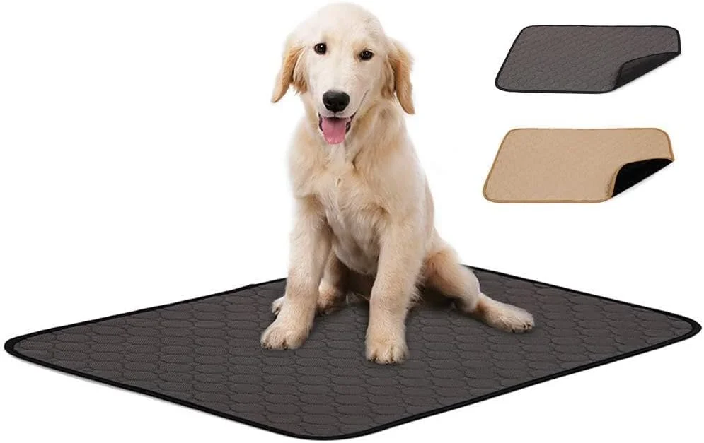 پدهای آموزشی قابل شستشو برای سگ ها، زیرانداز آموزشی توله سگ، پد ادرار سگ ضد آب و قابل استفاده مجدد، پدهای بی اختیاری سگ با قدرت جذب فوق العاده برای کنترل بو در سفر، ضد نشت، ضد لغزش پدهای آموزشی قابل شستشو برای سگ ها، زیرانداز آموزشی توله سگ، پد ادرار سگ ضد آب و قابل استفاده مجدد، پدهای بی اختیاری سگ با قدرت جذب فوق العاده برای کنترل بو در سفر، ضد نشت، ضد لغزش