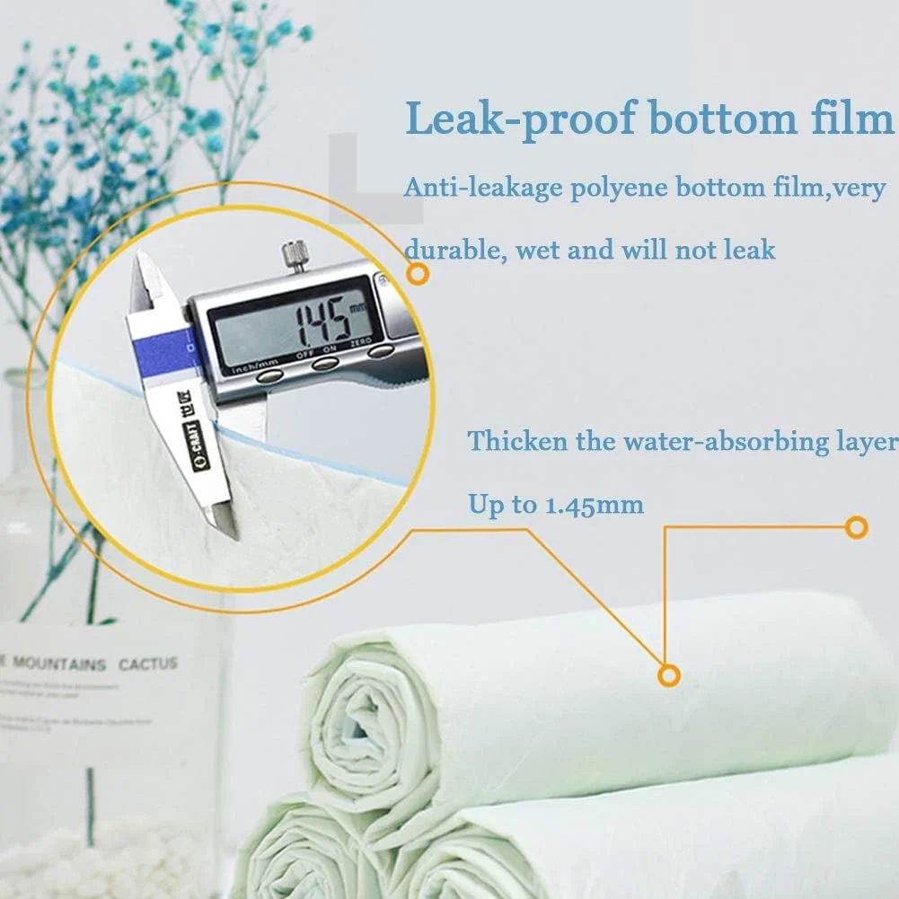 پدهای آموزش ادرار سگ توله، پدهای بسیار جاذب با رایحه لیمو برای سگ، پد چند لایه قفل کننده بو، پد بی اختیاری ادرار حیوانات خانگی، ضد لغزش و ضد نشت