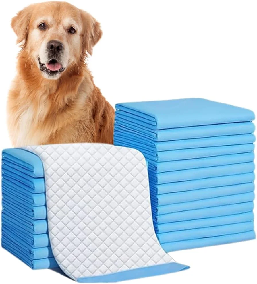 پدهای آموزشی یکبار مصرف حیوانات خانگی PH Tidy، 60x90 سانتی متر، سطح خشک شونده سریع و هسته جاذب، مناسب برای حیوانات خانگی نژاد کوچک/متوسط/بزرگ، سگ، گربه - 10 عدد