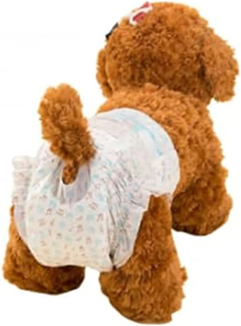 پوشک یکبار مصرف فوق العاده جاذب سگ و توله سگ A+a Pets حاوی ژل آلوئه ورا (12 عدد در بسته) (بزرگ)