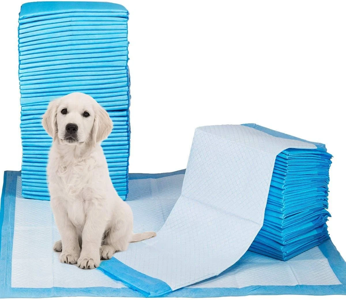 پدهای آموزشی سگ Petphabet سایز خیلی بزرگ، پدهای بزرگ برای توله سگ، بسیار مقاوم، چند لایه و فوق العاده جاذب، 42 عدد (71 در 86 سانتی متر)