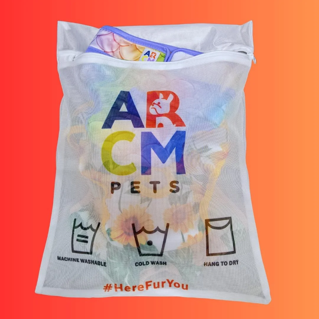 پوشک سگ ARCM Pets، پوشک سگ ماده قابل استفاده مجدد و ضد نشت | 3 عدد پوشک + کیف نگهداری و شستشو (مشکی) (خیلی کوچک) پوشک سگ ARCM Pets، پوشک سگ ماده قابل استفاده مجدد و ضد نشت | 3 عدد پوشک + کیف نگهداری و شستشو (مشکی) (خیلی کوچک)