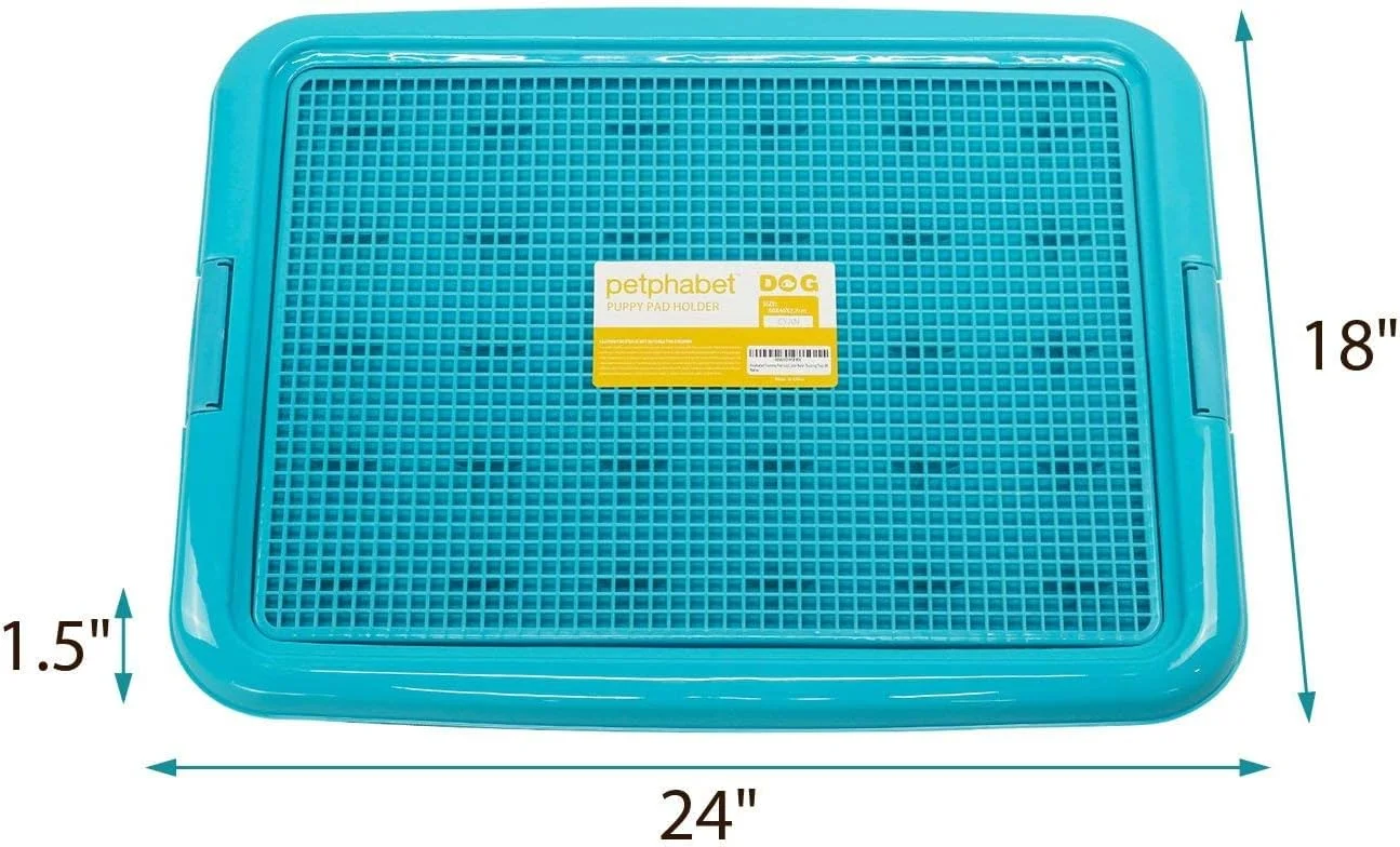 نگهدارنده پد آموزشی سگ پت الفابت، محافظت از کف، سینی مشبک (M) نگهدارنده پد آموزشی سگ پت الفابت، محافظت از کف، سینی مشبک (M)