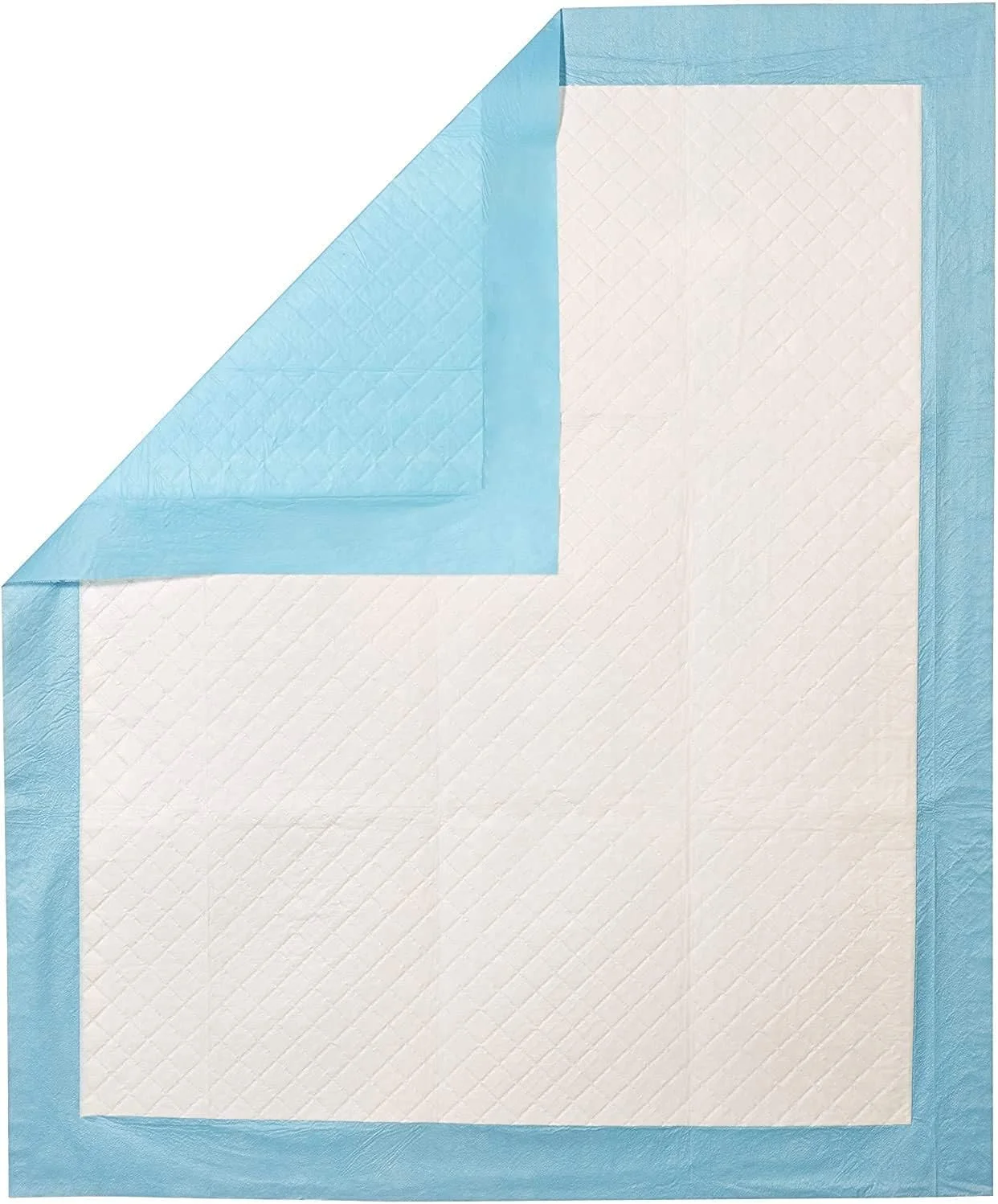 پدهای آموزشی ادرار سگ و حیوانات خانگی Patch & Marshall XL، جذب فوق العاده و خشک شدن سریع، معمولی، 10 عدد، آبی، 60x90 سانتی متر