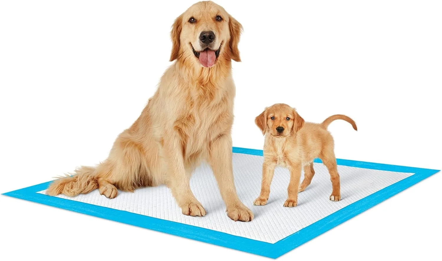 پدهای جاذب رطوبت بسیار بزرگ سگ سو فرش، 100 عددی، شیری رنگ