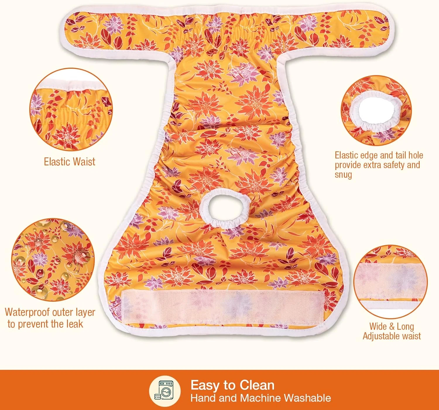 شورت بهداشتی سگ ماده قابل شستشو (بسته 3 عددی) - جدیدترین شورت بهداشتی سگ ماده 2021، پوشک سگ، شورت بهداشتی راحت و قابل استفاده مجدد برای سگ های ماده در دوران قاعدگی