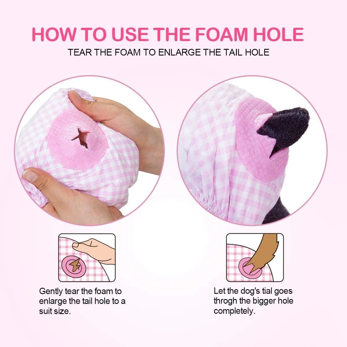 پوشک نرم حیوانات خانگی (3S)