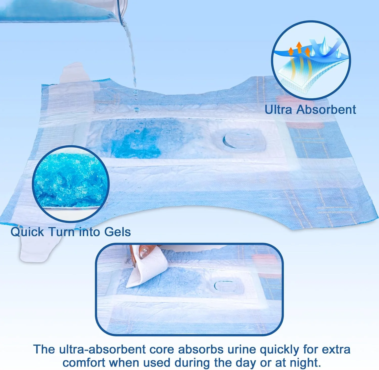 پوشک سگ نرم حیوانات خانگی مخصوص سگ های ماده، پوشک یکبار مصرف سگ، پوشک گربه برای گربه های ماده، پوشک توله سگ 8 عددی سایز متوسط