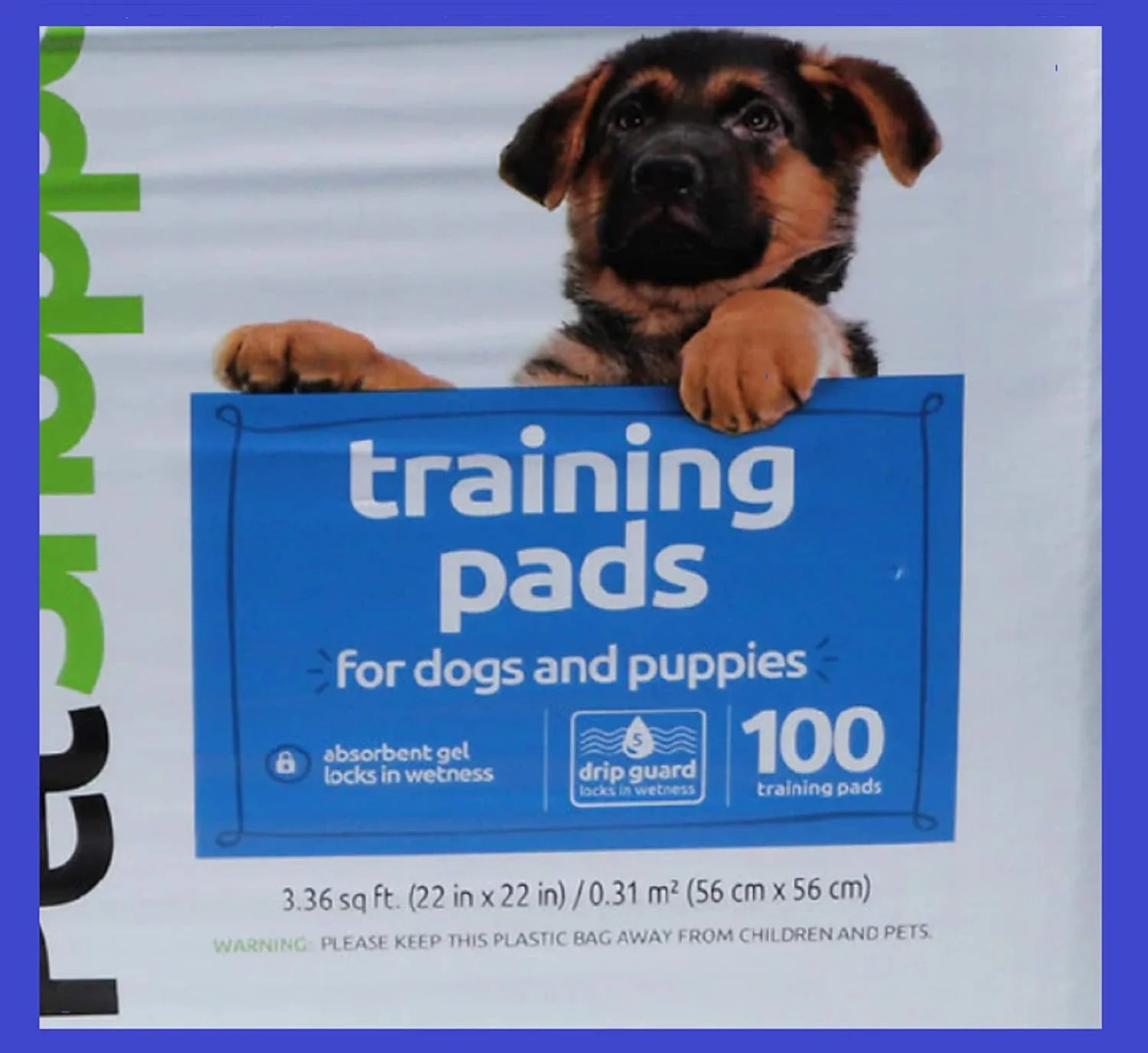 پدهای آموزش ادرار سگ، ۱۰۰ عدد در یک بسته