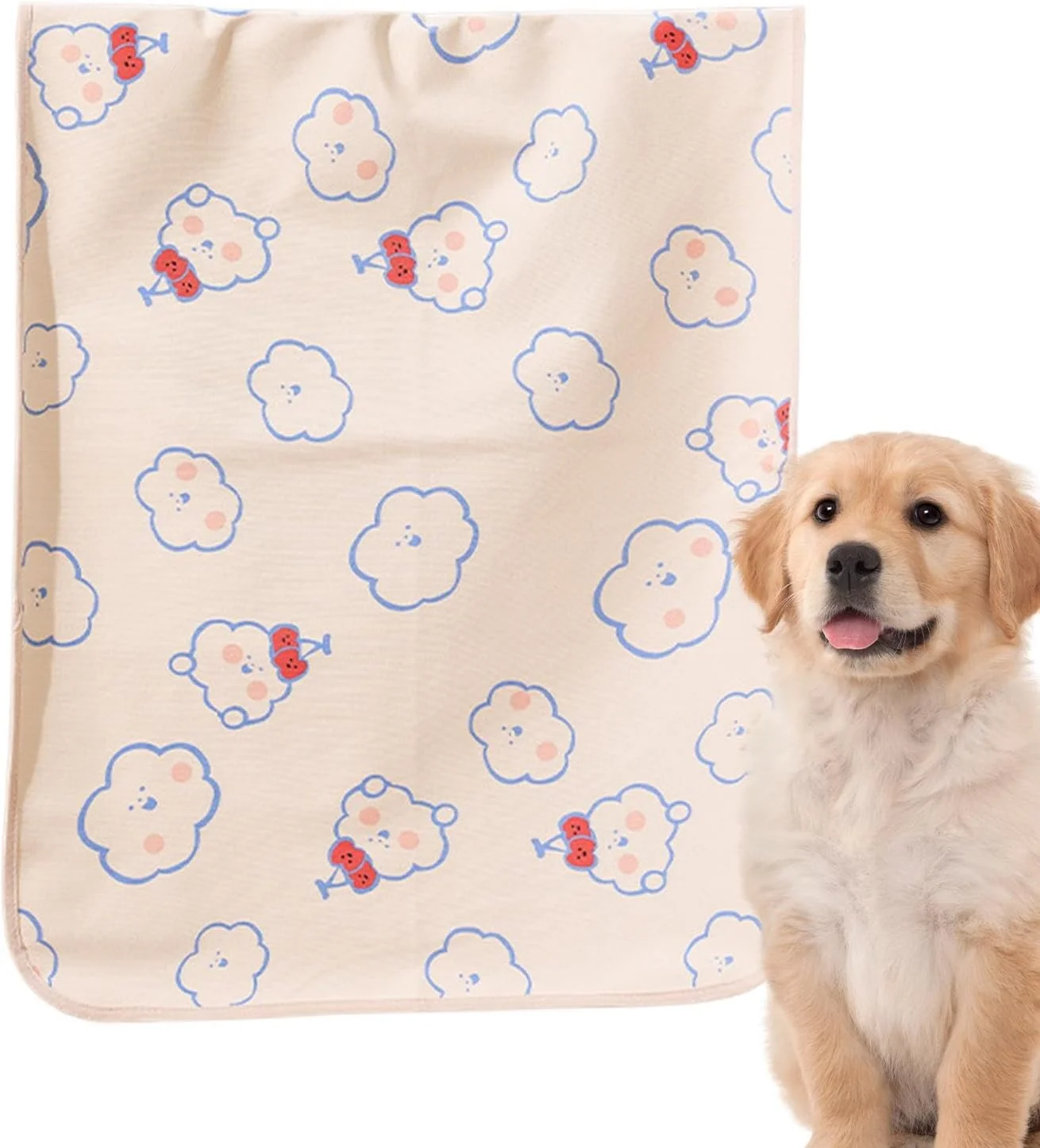 پدهای ادرار حیوانات خانگی - پد ادرار قابل شستشو و استفاده مجدد، ضد آب، پد آموزشی ضد لغزش، پدهای جاذب برای سگ