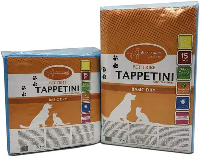 پد جاذب رطوبت مخصوص حیوانات خانگی پت پرایم ترایب مدل PT58201 بسته 150 عددی، ابعاد 60 در 90 سانتی متر