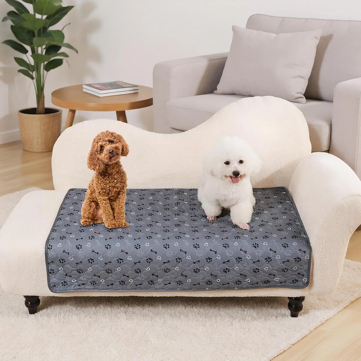 پد ادرار حیوانات خانگی | پد ادرار سگ - تشک جاذب و خشک‌شونده سریع و ضد لغزش برای سفر، کلینیک‌های دامپزشکی، مراقبت از سالمندان و آستر باکس