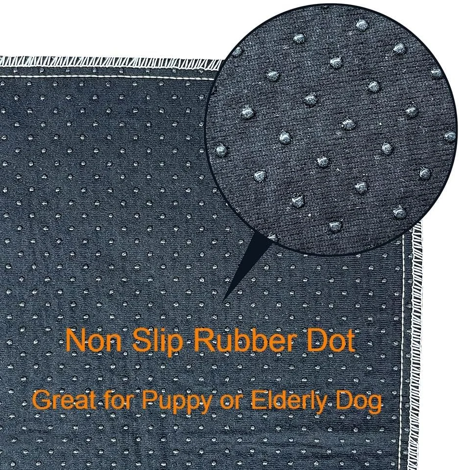 پدهای ادرار سگ Peepeego قابل شستشو، 137x137 سانتی متر، پدهای توله سگ قابل استفاده مجدد با جذب سریع، ضد آب، ضد لغزش، پد عالی برای باکس بازی