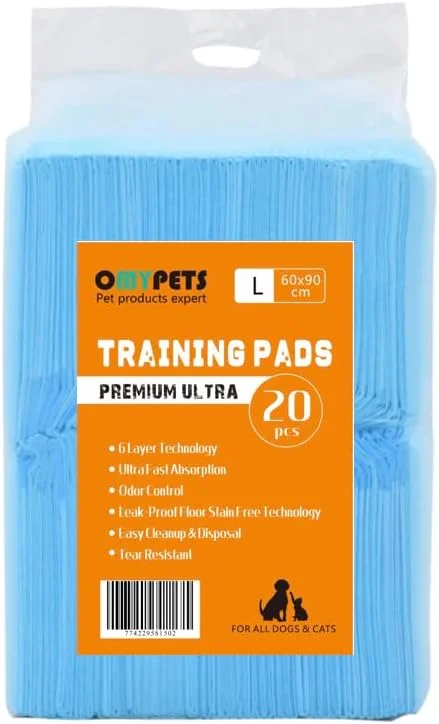 پدهای بهداشتی سگ Omypets، 20 عدد (60cm*90cm)