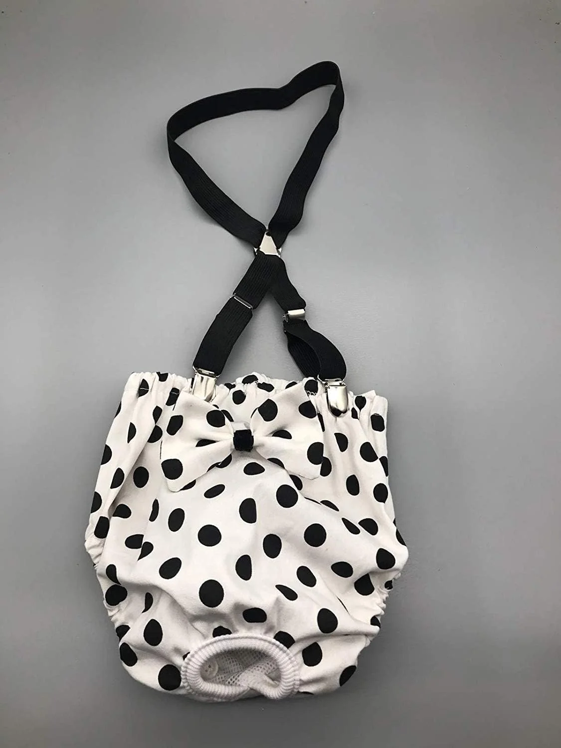 شورت بهداشتی سگ، شورت بهداشتی قابل شستشو و استفاده مجدد برای سگ ماده، پوشک راحت توله سگ (L)