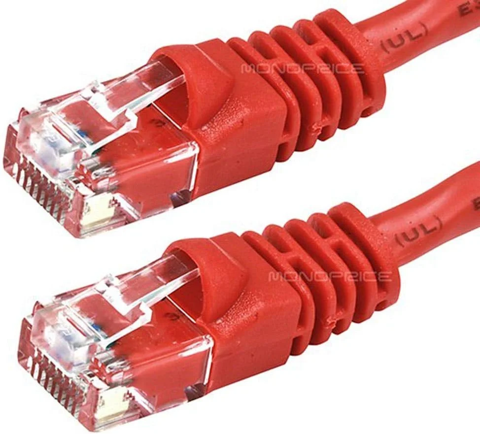 کابل پچ اترنت Cat6 مونوپرایس 102383 - کابل اینترنت شبکه - RJ45، رشته ای، 550 مگاهرتز، UTP، سیم مسی خالص، متقاطع، 24AWG، 4.2 متر، قرمز کابل پچ اترنت Cat6 مونوپرایس 102383 - کابل اینترنت شبکه - RJ45، رشته ای، 550 مگاهرتز، UTP، سیم مسی خالص، متقاطع، 24AWG، 4.2 متر، قرمز