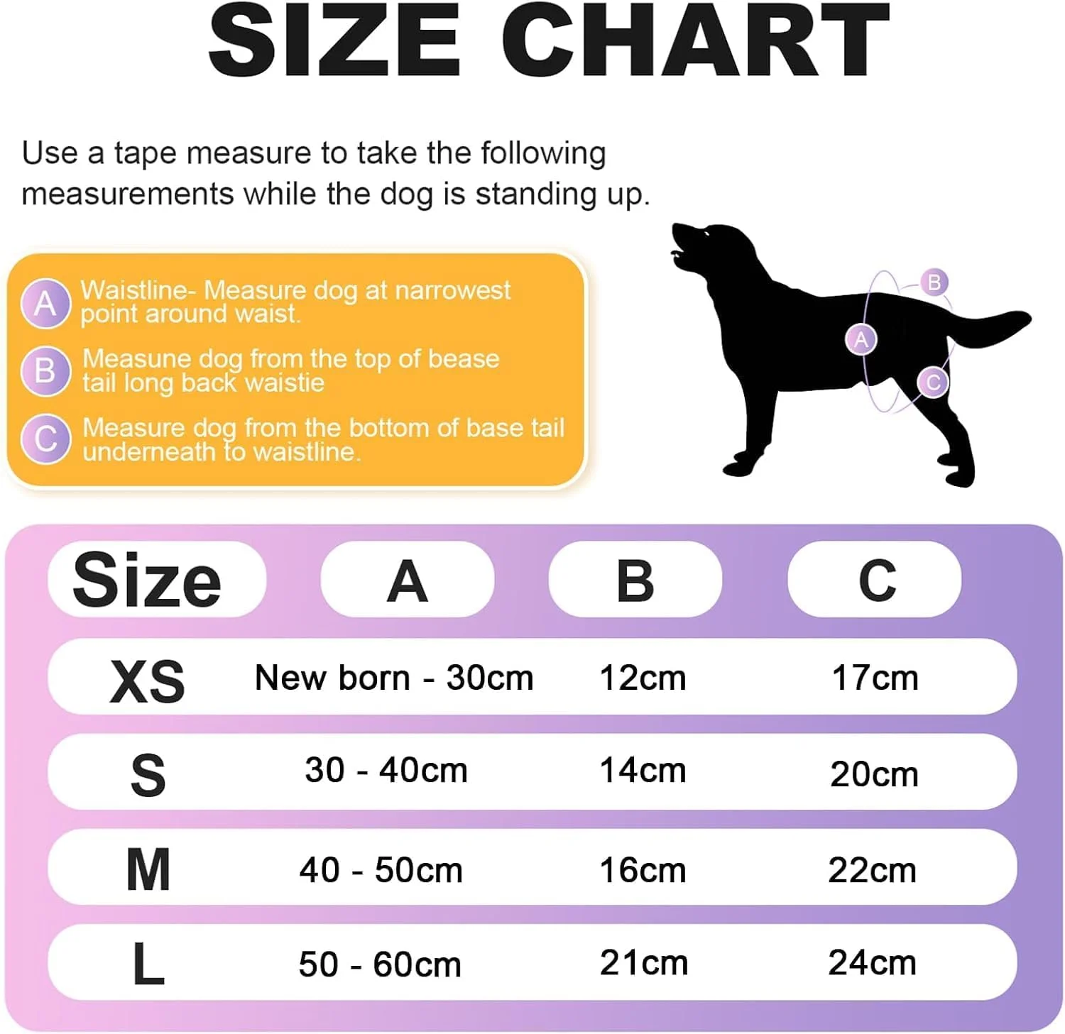 پوشک سگ ماده، بسته 3 عددی پوشک توله سگ قابل شستشو، شلوار سگ قابل استفاده مجدد و نوارهای شکمی برای سگ ها، پوشک سگ برای بی اختیاری، پوشک سگ با پدهای نرم