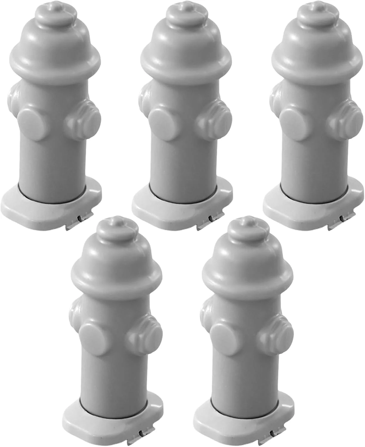 پایه ادرار سگ طرح شیر آتش نشانی - 5 عدد پایه ادرار برای سگ ها - توالت ادرار قابل حمل برای حیوانات خانگی مناسب خانه، اتاق، باغ، چمن و فضای باز