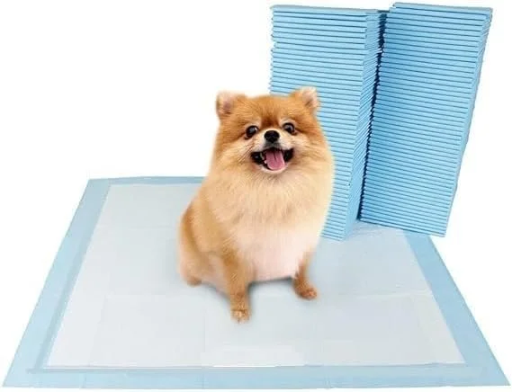 پد ادرار اقتصادی آموزشی سگ و گربه 30 عددی با نوارهای چسبنده - 60x45 سانتی متر