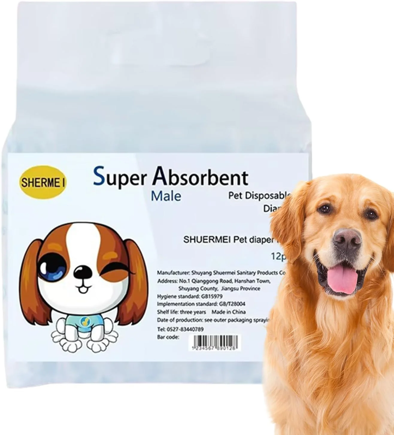 پوشک حیوانات خانگی | پوشک سگ جاذب برای سگ های نر و ماده، مناسب پیاده روی بچه گربه در فضای باز - برای آموزش دستشویی، باغ، پیاده روی در فضای باز، مسافرت و ماشین پوشک حیوانات خانگی | پوشک سگ جاذب برای سگ های نر و ماده، مناسب پیاده روی بچه گربه در فضای باز - برای آموزش دستشویی، باغ، پیاده روی در فضای باز، مسافرت و ماشین