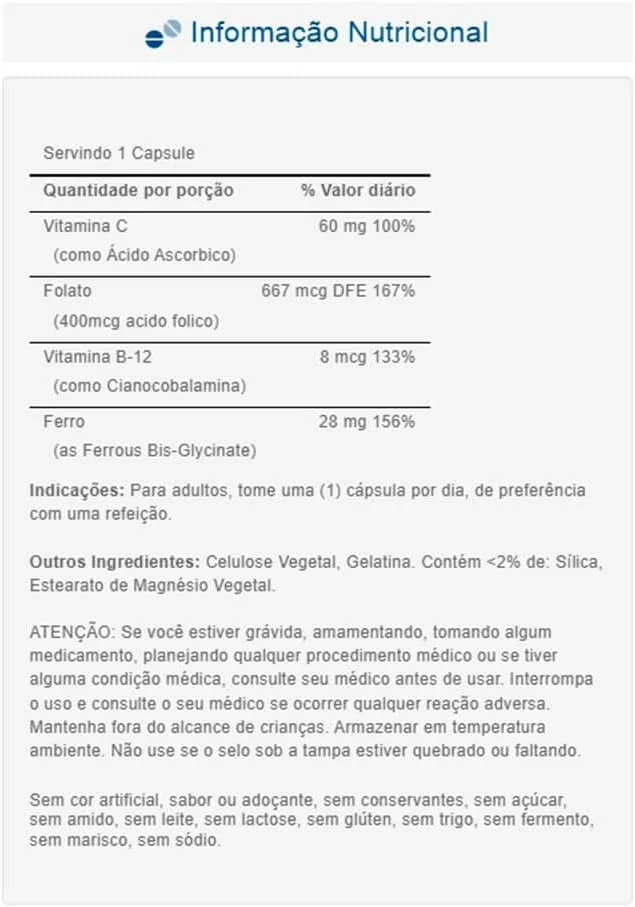 کپسول آهن آسان جذب پیوریتنز پراید 28 میلی گرم، 90 عدد کپسول آهن آسان جذب پیوریتنز پراید 28 میلی گرم، 90 عدد
