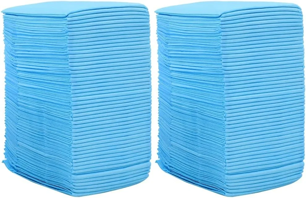 پدهای آموزشی حیوانات خانگی آبی و سفید، سایز 90x60 سانتی متر، 100 عددی، پارچه نبافته پدهای آموزشی حیوانات خانگی آبی و سفید، سایز 90x60 سانتی متر، 100 عددی، پارچه نبافته