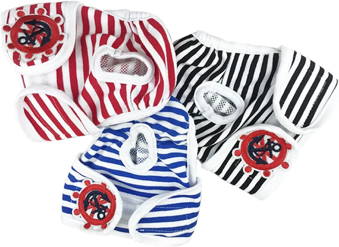 پوشک سگ قابل استفاده مجدد، پوشک سگ قابل شستشو، پوشک توله سگ، پوشک سگ ماده، 2 عدد پوشک سگ قابل استفاده مجدد، پوشک سگ قابل شستشو، پوشک توله سگ، پوشک سگ ماده، 2 عدد