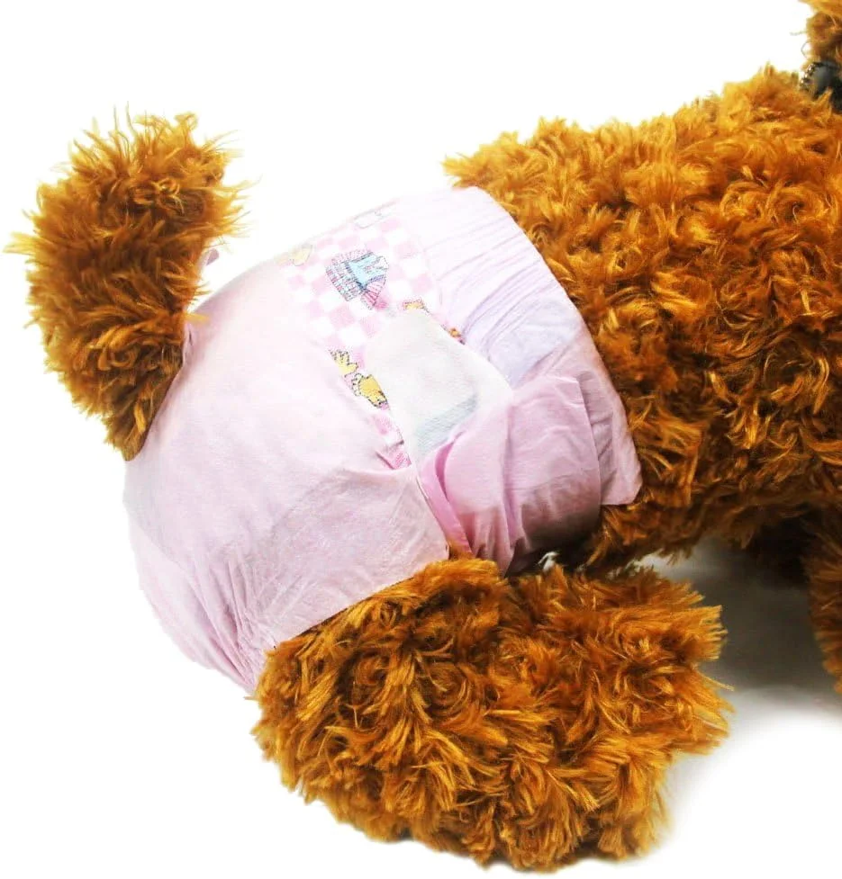 پوشک سگ دونو برای سگ های ماده - پوشک گربه، 20 عدد، پدهای بهداشتی سگ فوق العاده جاذب سایز XXS