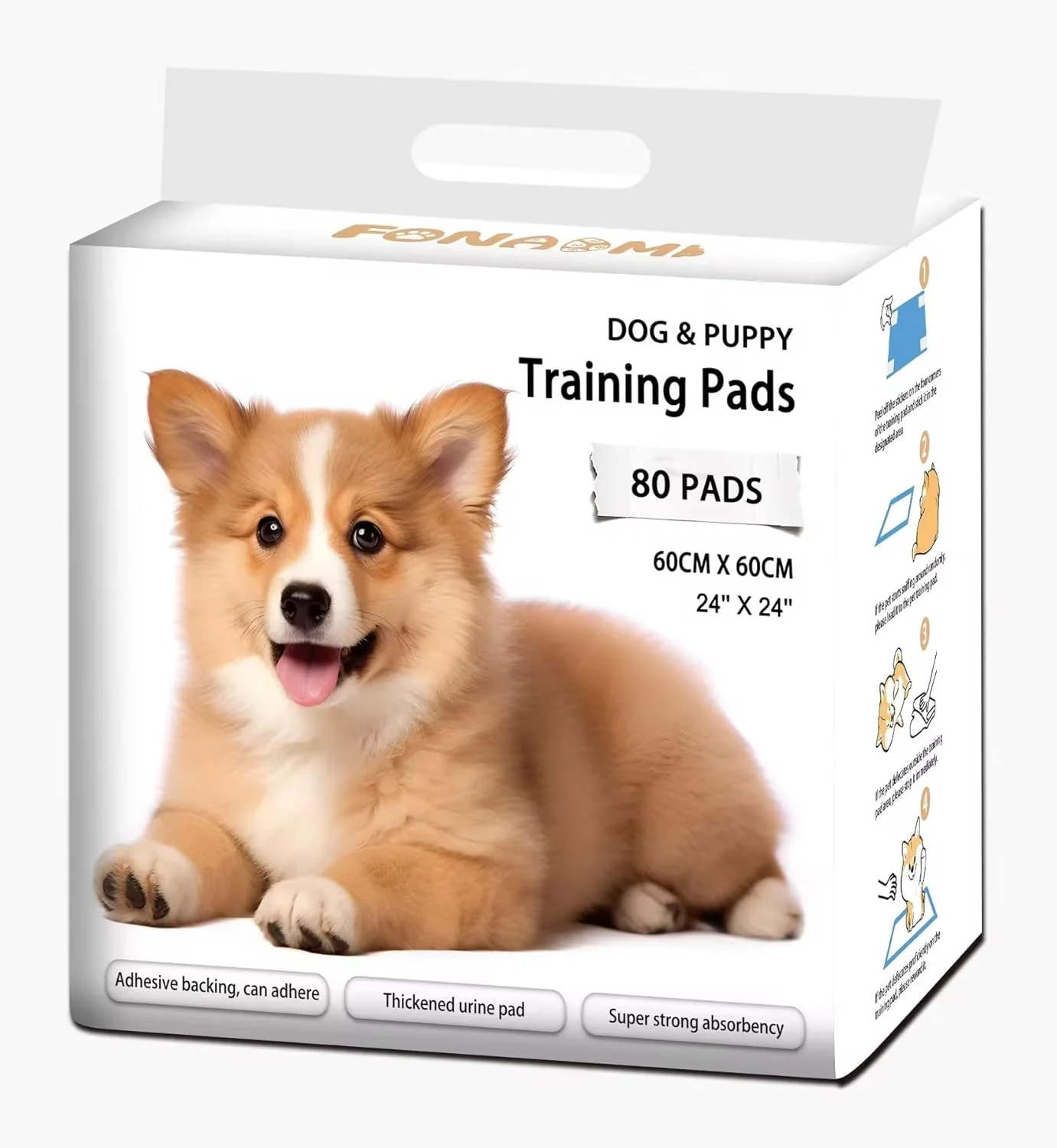 پدهای آموزشی ادرار سگ، مجموعه ای از پدها