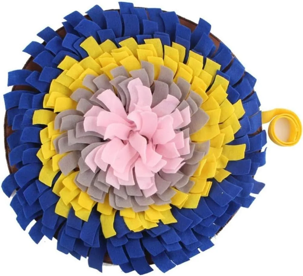 پد آموزشی بویایی سگ - اسباب بازی تشویقی سگ - مناسب برای همه نژادها - آبی