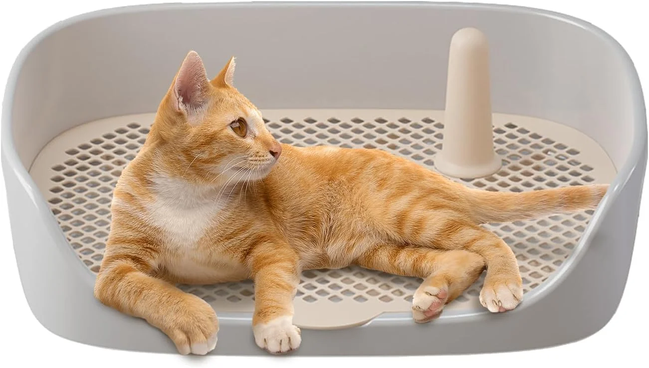 جعبه بستر سگ | توالت سگ جای پد ادرار - توالت جعبه بستر داخلی و خارجی، جای پد ادرار آموزش توالت با دیوار محافظ